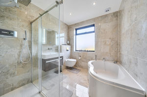 First floor bathroom- click for photo gallery